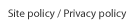 Site policy / Privacy policy