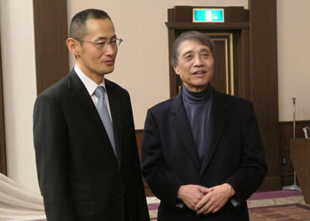 Shinya Yamanaka and Tadao Ando